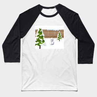 Snowing Baseball T-Shirt